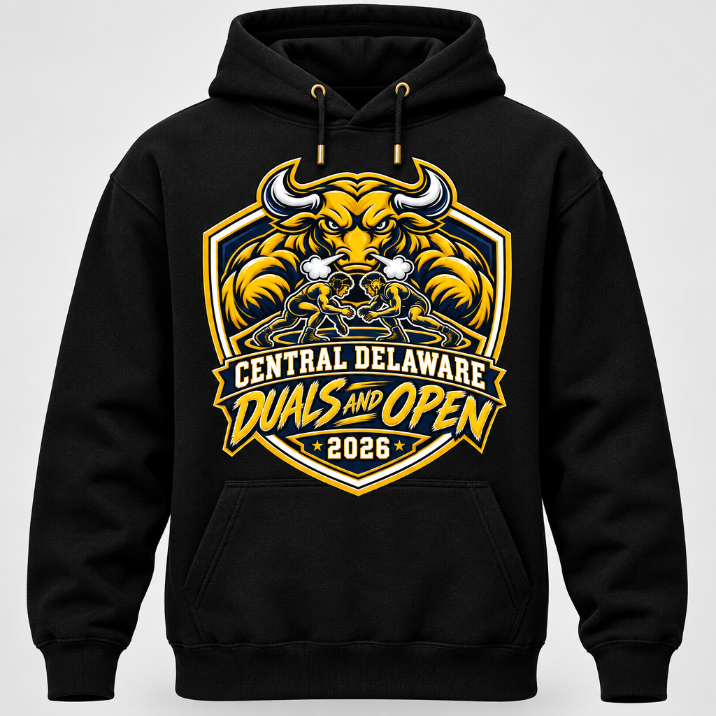 2026 Central Delaware Duals & Open Official Event Merch