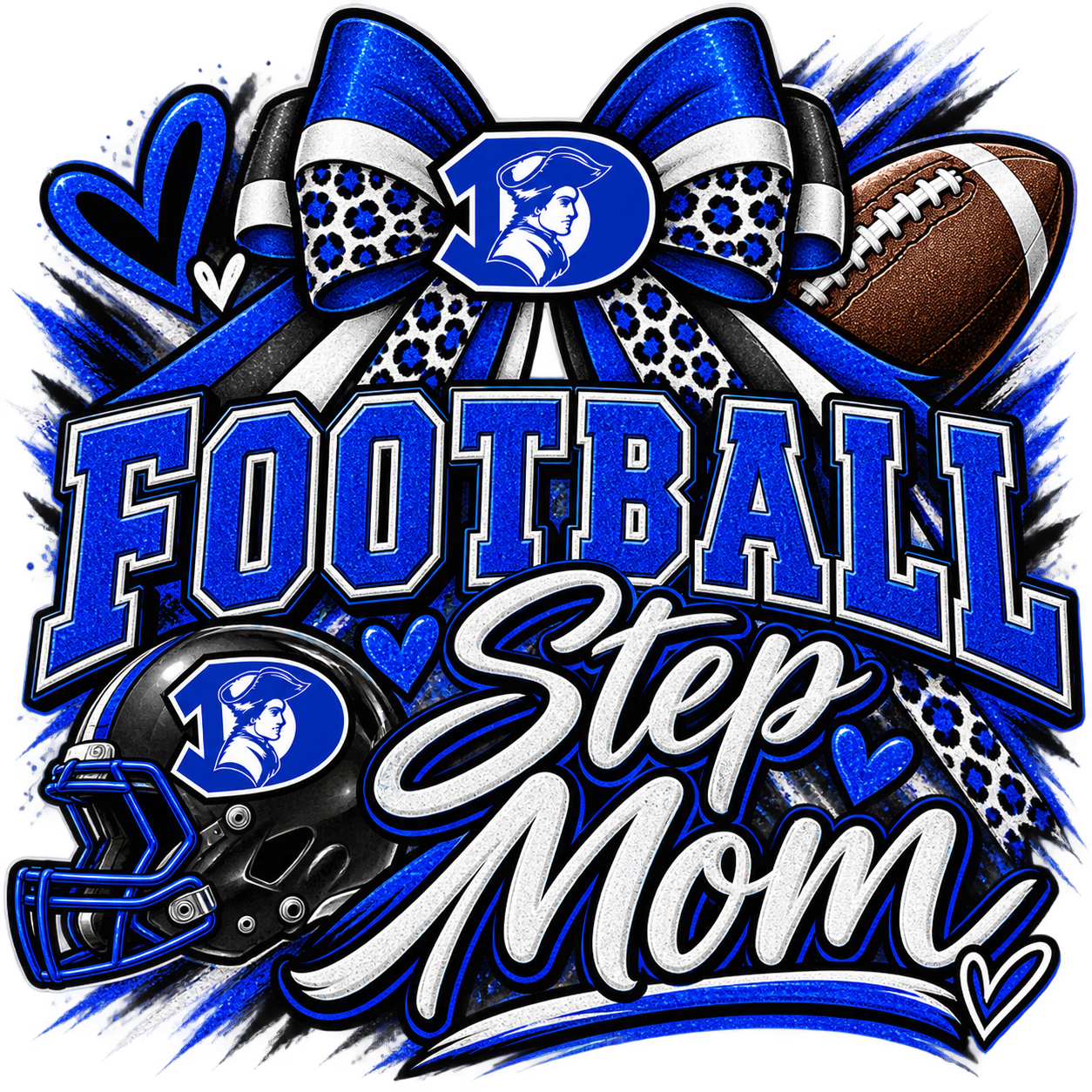 Proud Football Step Mom