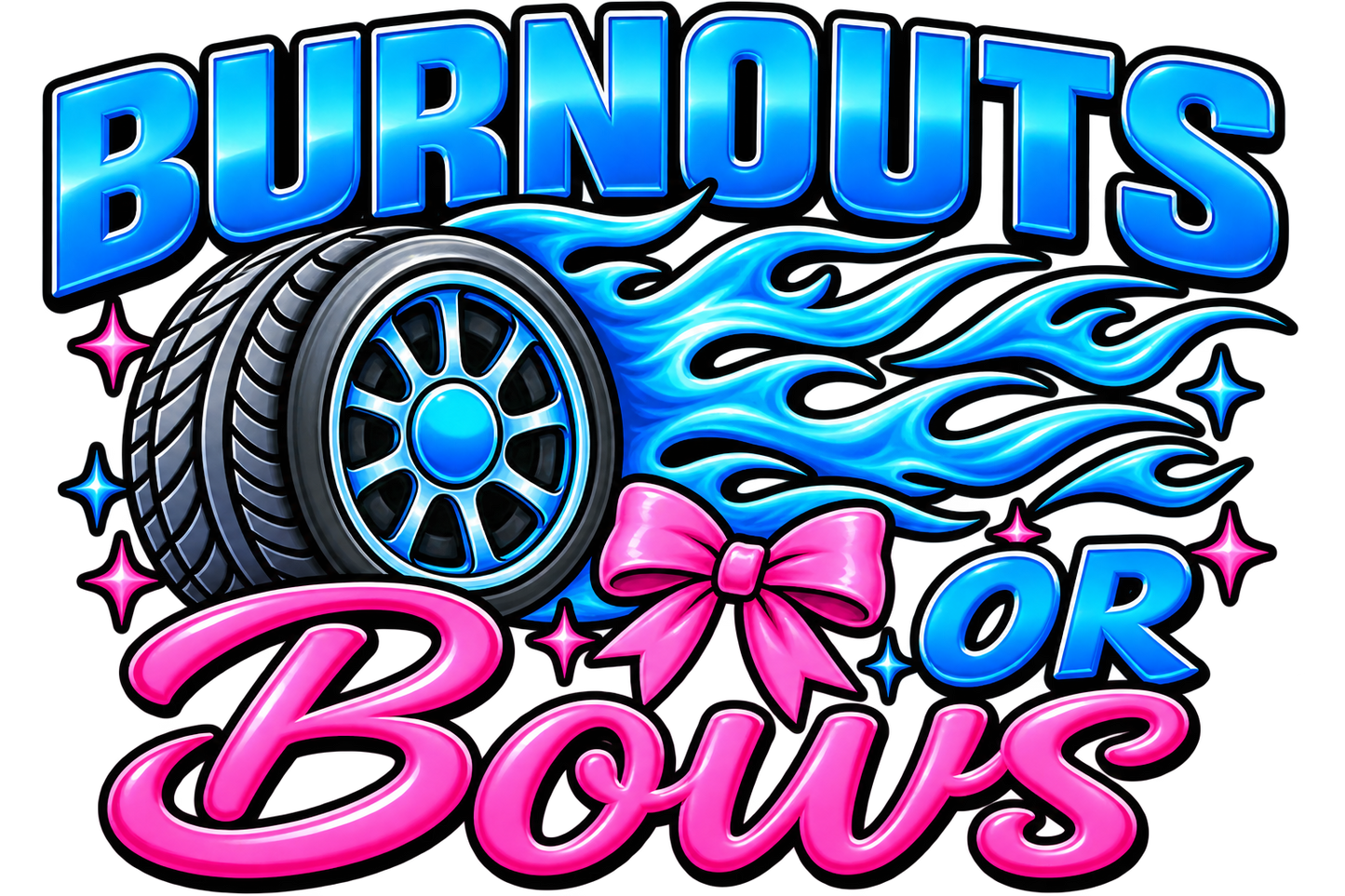 Burnouts or Bows Shirt