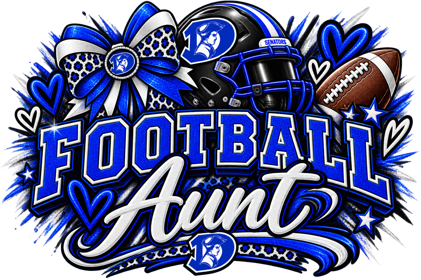 Proud Football Aunt