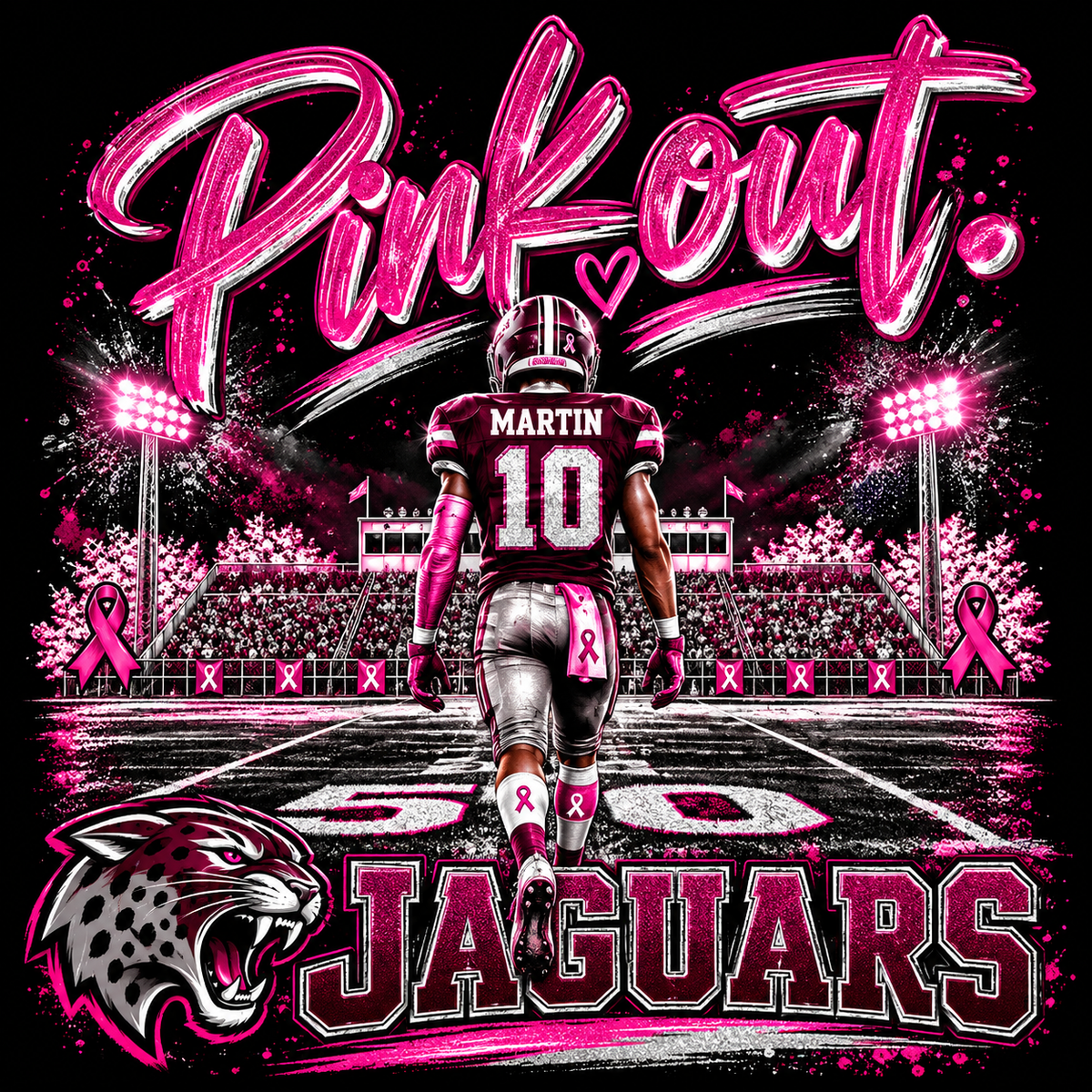 Pink Takes the Field - Personalized Player Apparel