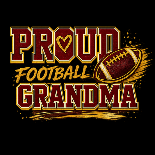 Proud Football Grandma