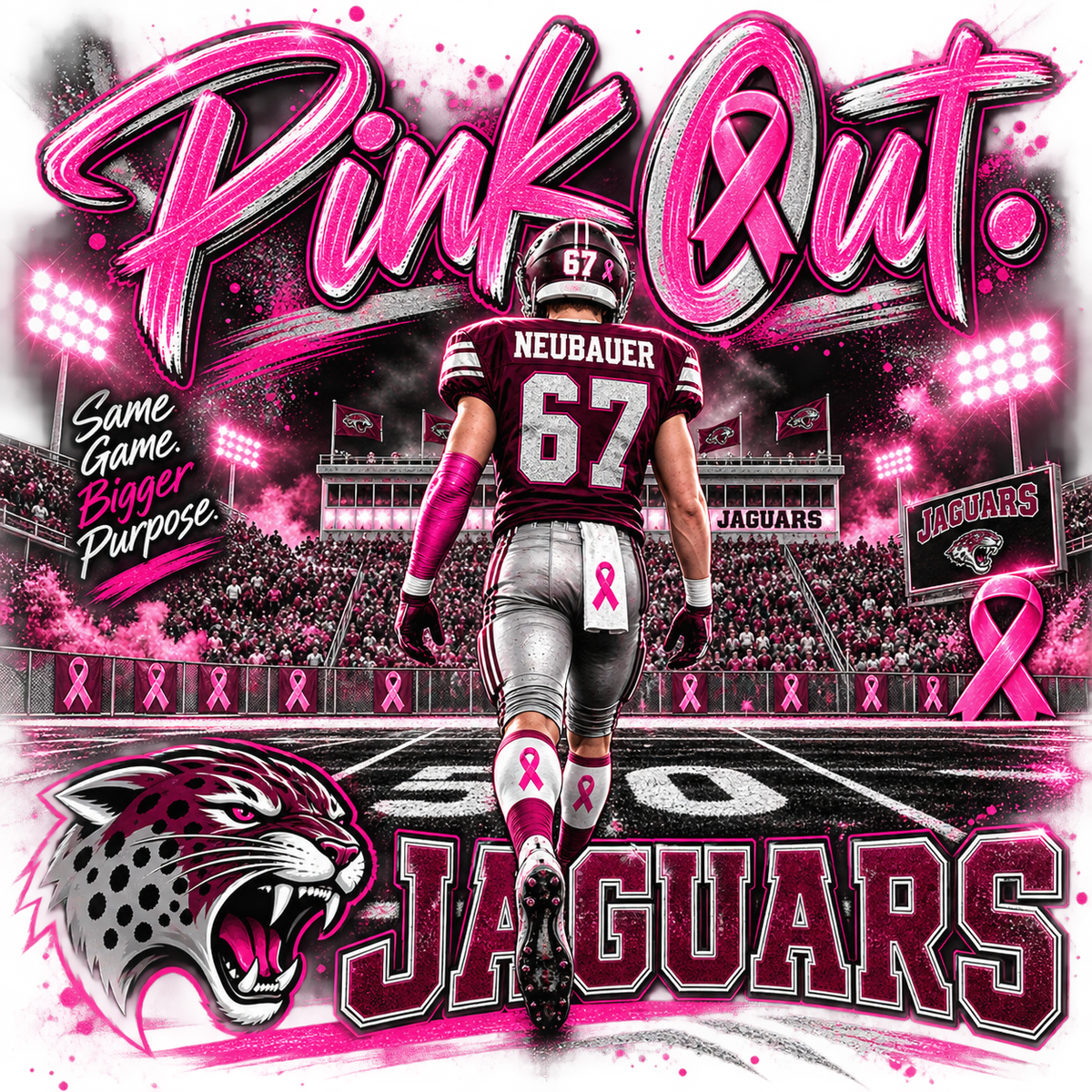 Pink Takes the Field - Personalized Player Apparel