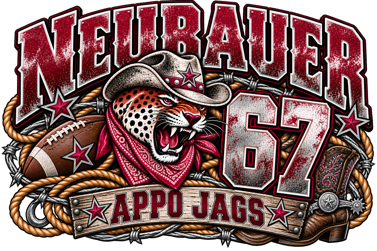 Personalized Western Player Apparel — Appo Jags