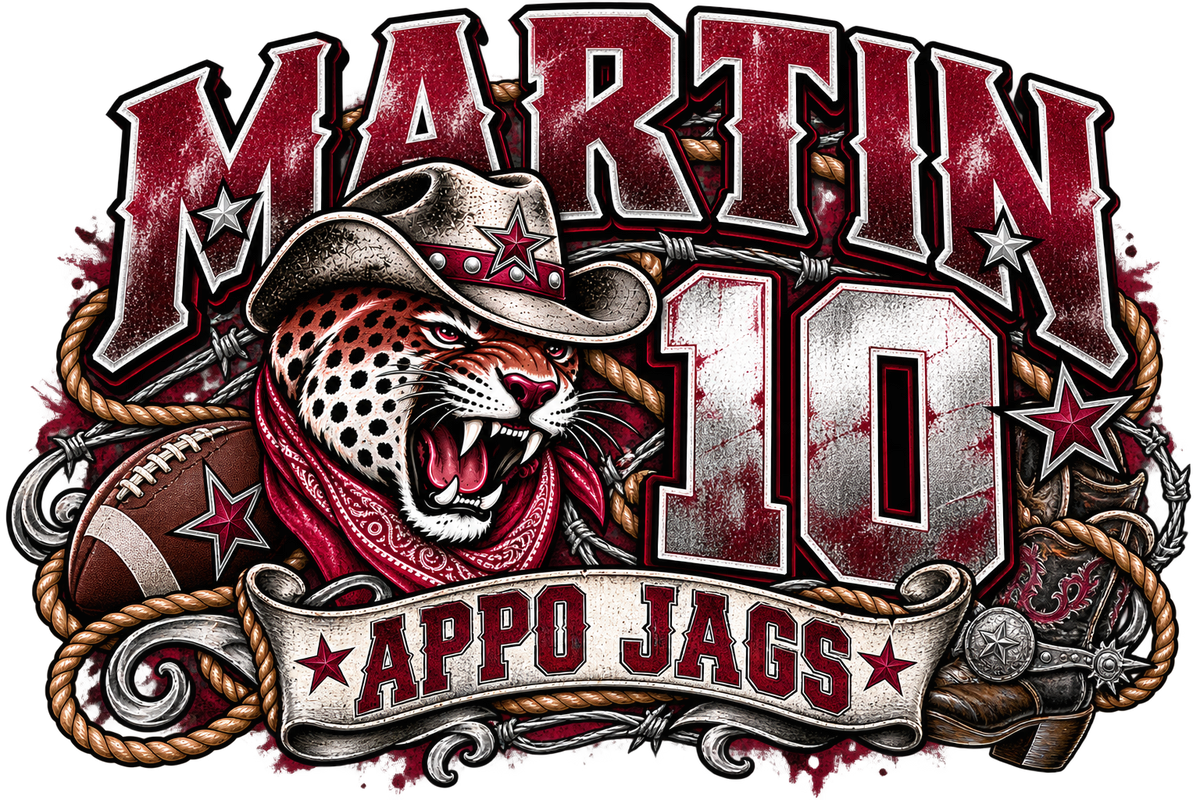 Personalized Western Player Apparel — Appo Jags