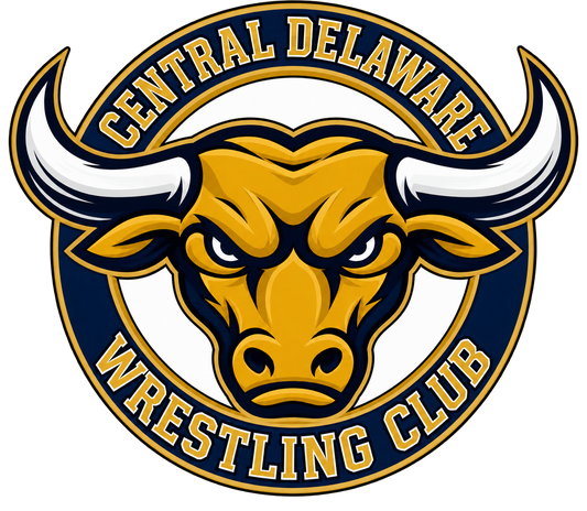 CDWC 3in UV DTF Permanent Sticker - Navy & Gold