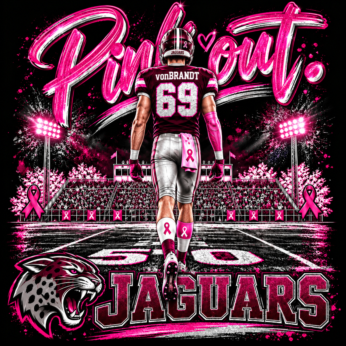 Pink Takes the Field - Personalized Player Apparel