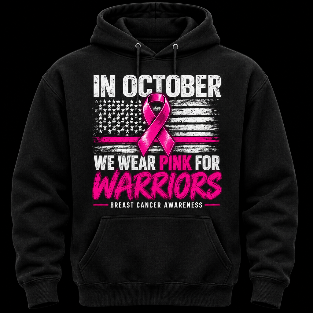 In October We Wear Pink for Warriors