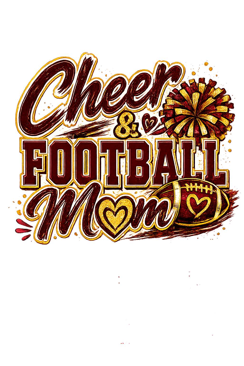 Cheer & Football Mom