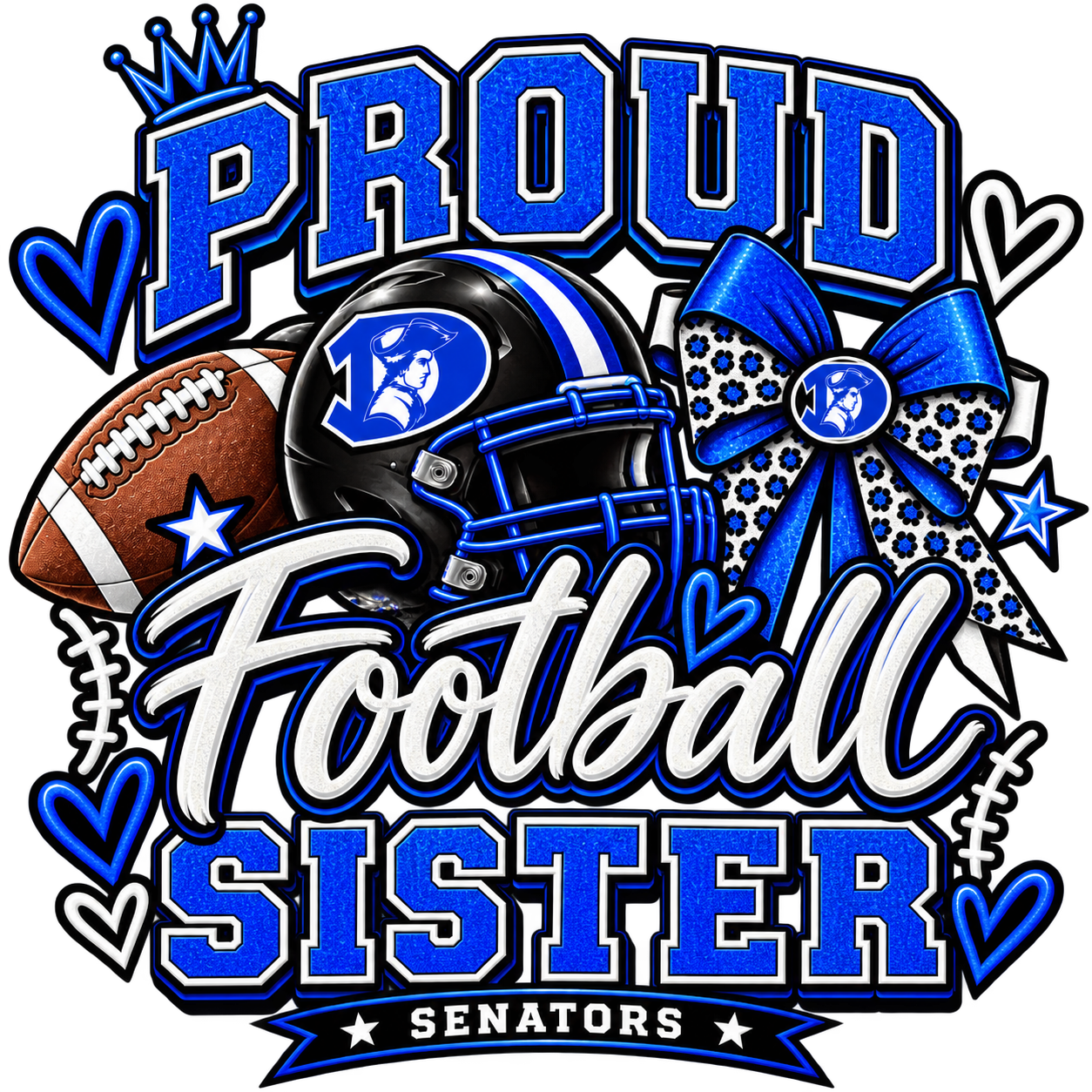 Proud Football Sister