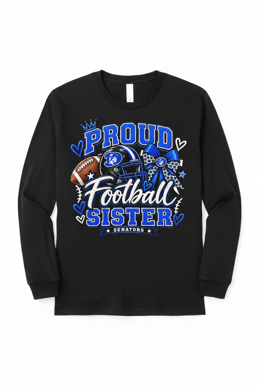 Proud Football Sister