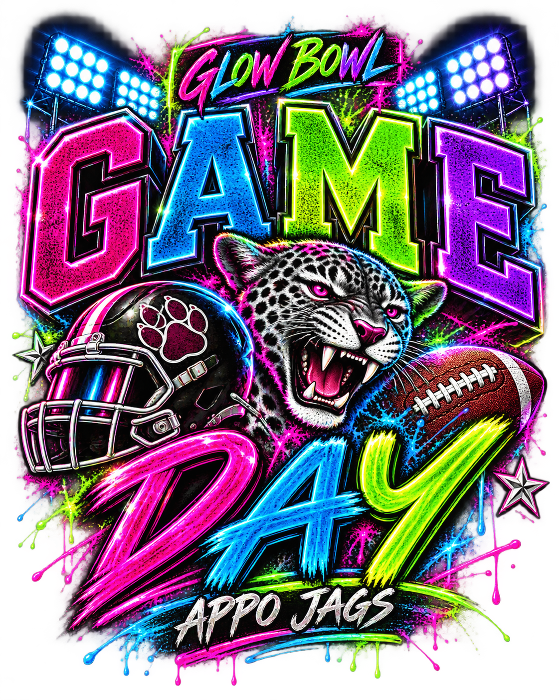 Glow Bowl Game Day — Appo Jags