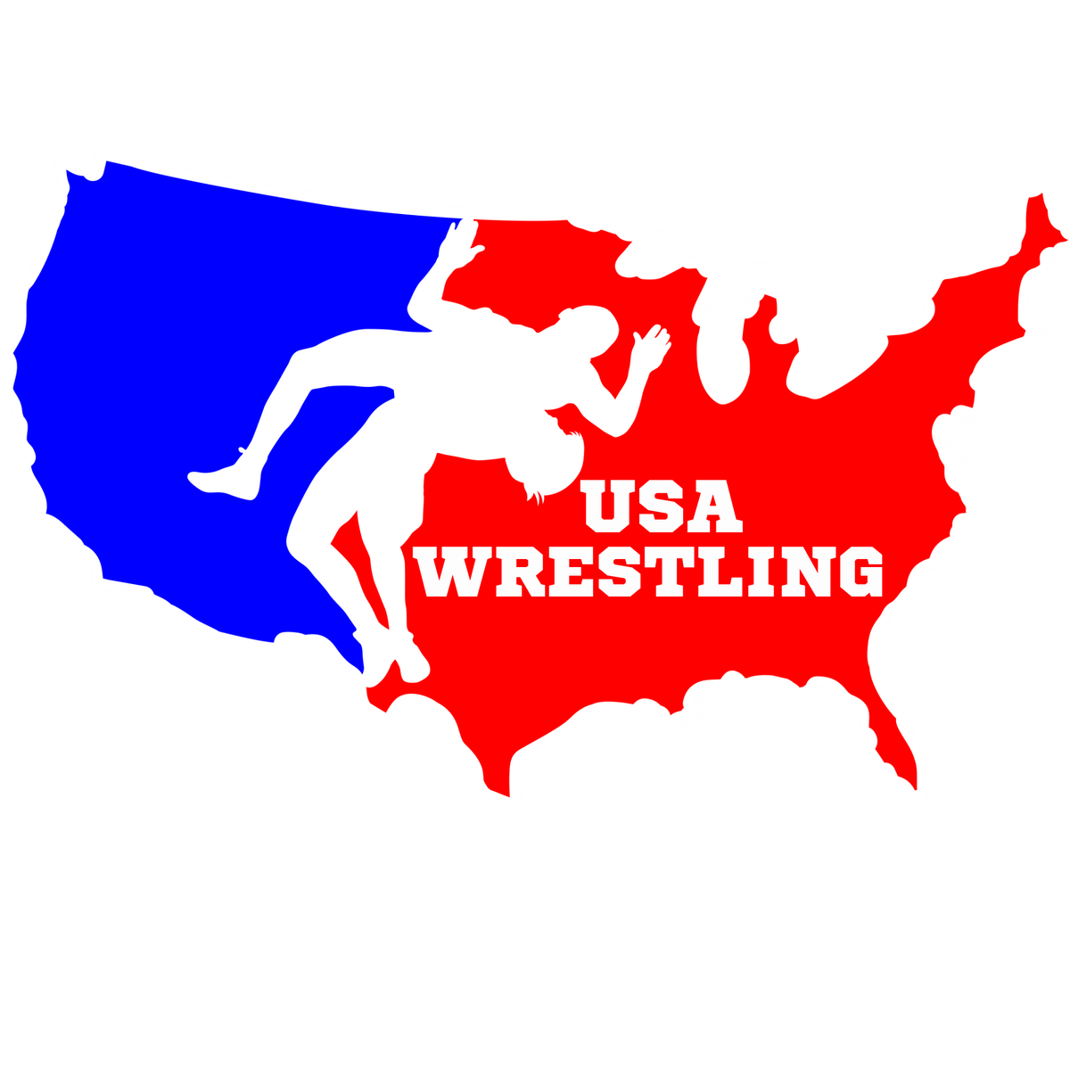 USA Wrestling Map